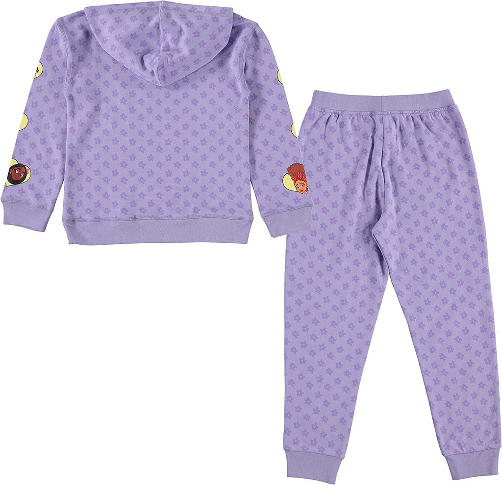 Disney Girls ENCANTO Hoodie and Jogger Clothing Set - Mirabel, Isabela and The Magic of Family 2 Piece Set Sizes 4-16