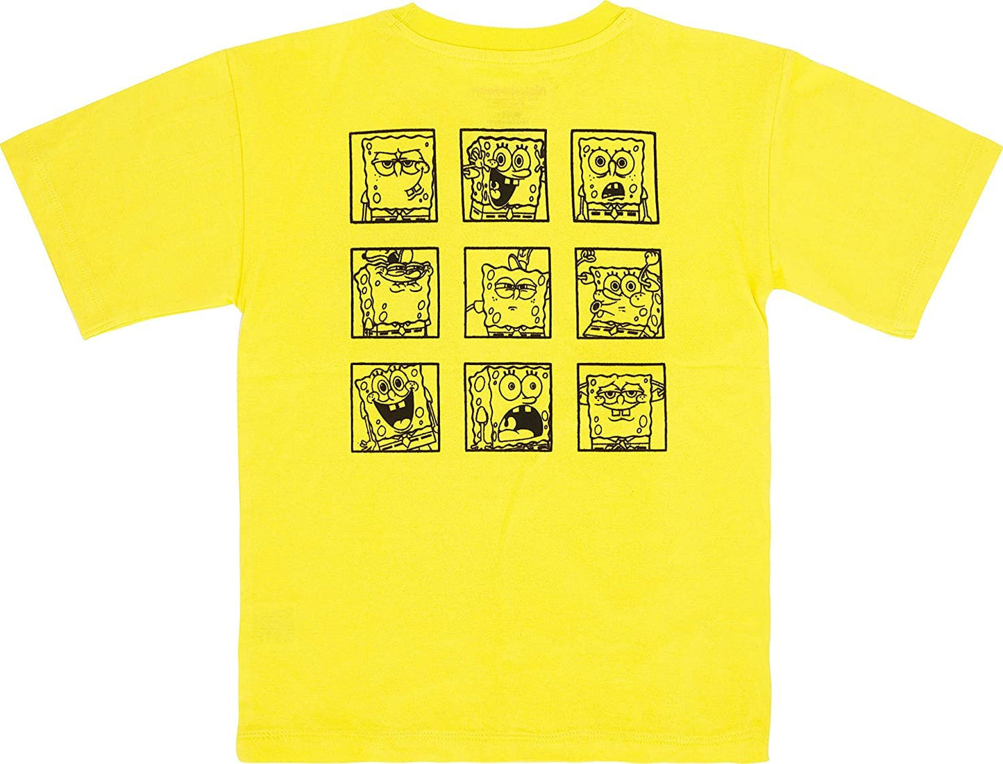 SpongeBob SquarePants Girls Biker Shorts and Oversized Cozy T-Shirt- 2- Piece Set