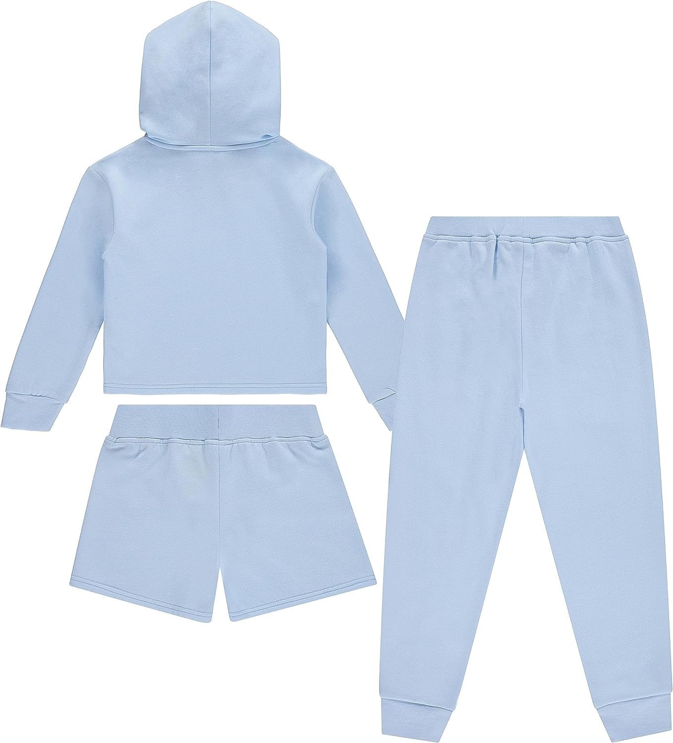 L.O.L. Surprise! Pullover Hoodie,Shorts and Jogger Clothing Set - Sizes 4-16
