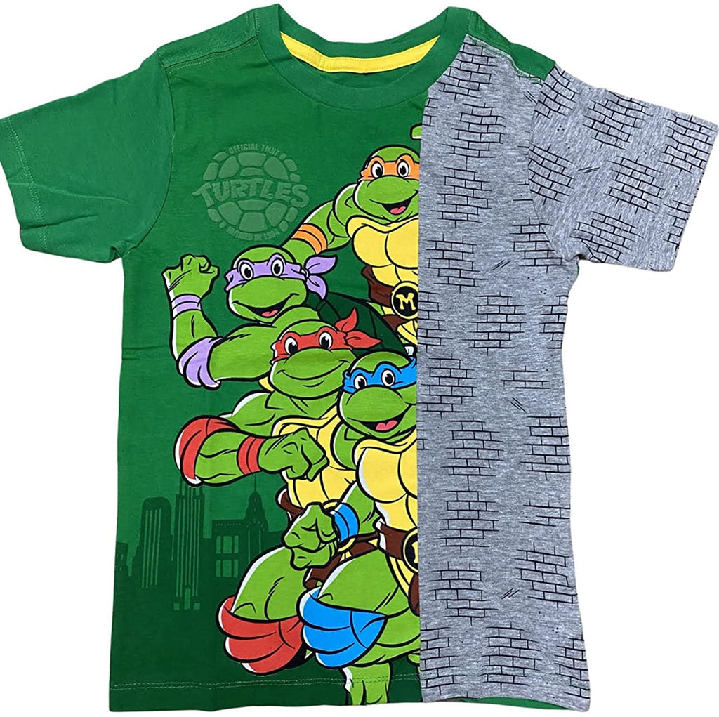 Teenage Mutant Ninja Turtles Boys Short Sleeve T-Shirt - Nickelodeon
