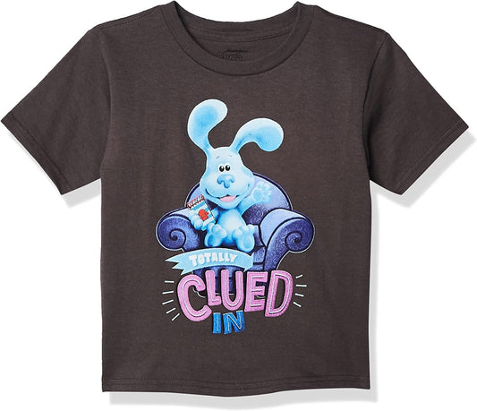 Nickelodeon Blue's Clues & You Totally Clued in Toddler Boy T-Shirt-Blue, Josh & Magenta