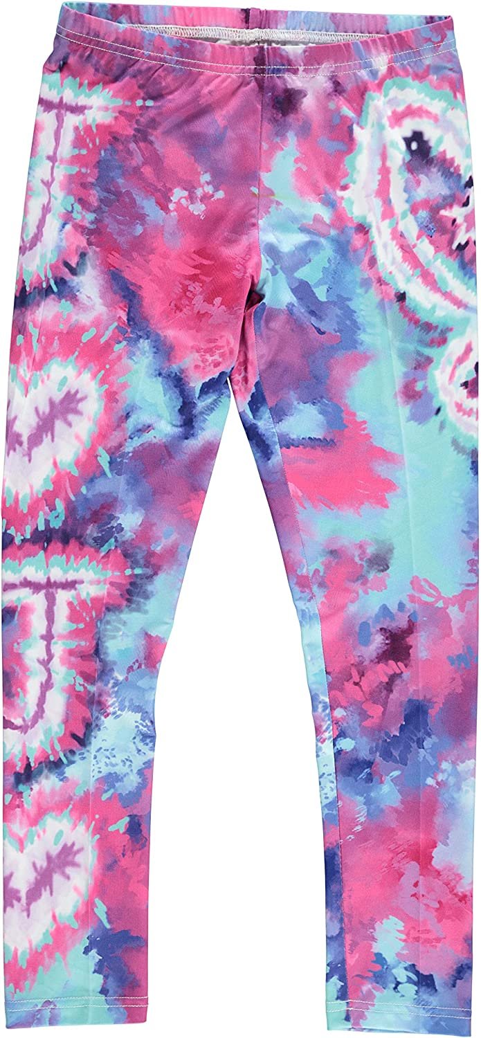 JoJo Siwa Girls' Tie Dye Short Sleeve T-Shirt and Leggings Set
