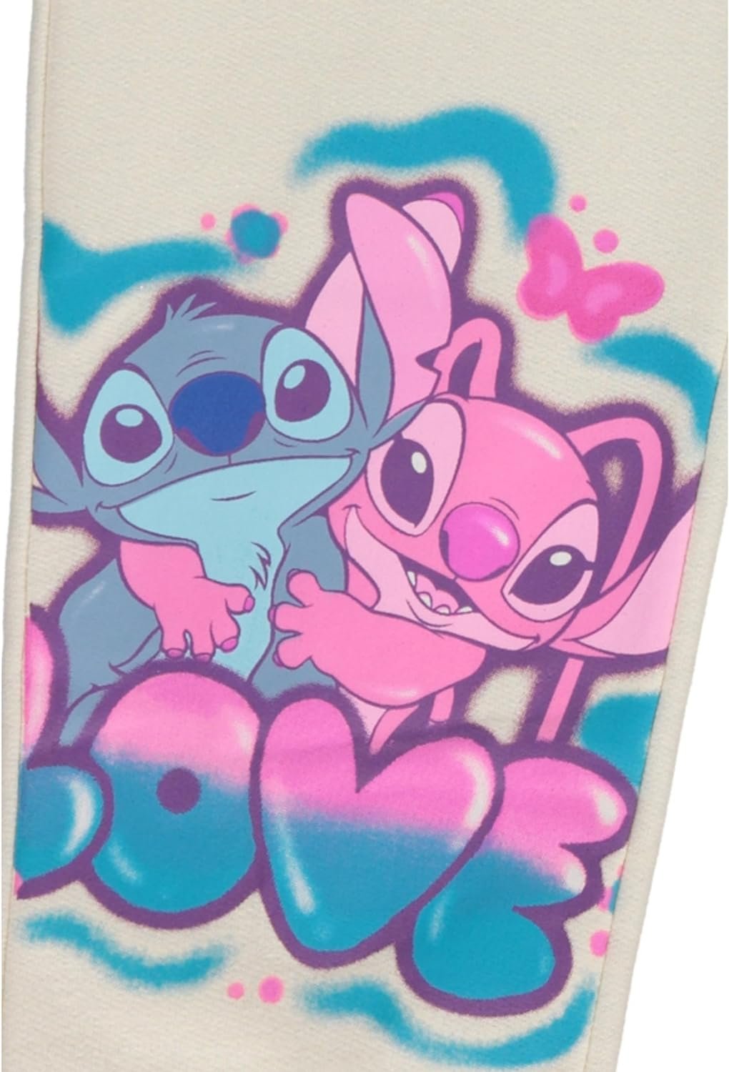 Disney Girls Lilo and Stitch Jogger Sweatpants with Minnie Mouse & Disney Princesses, Little and Big Girls Sizes 4-16