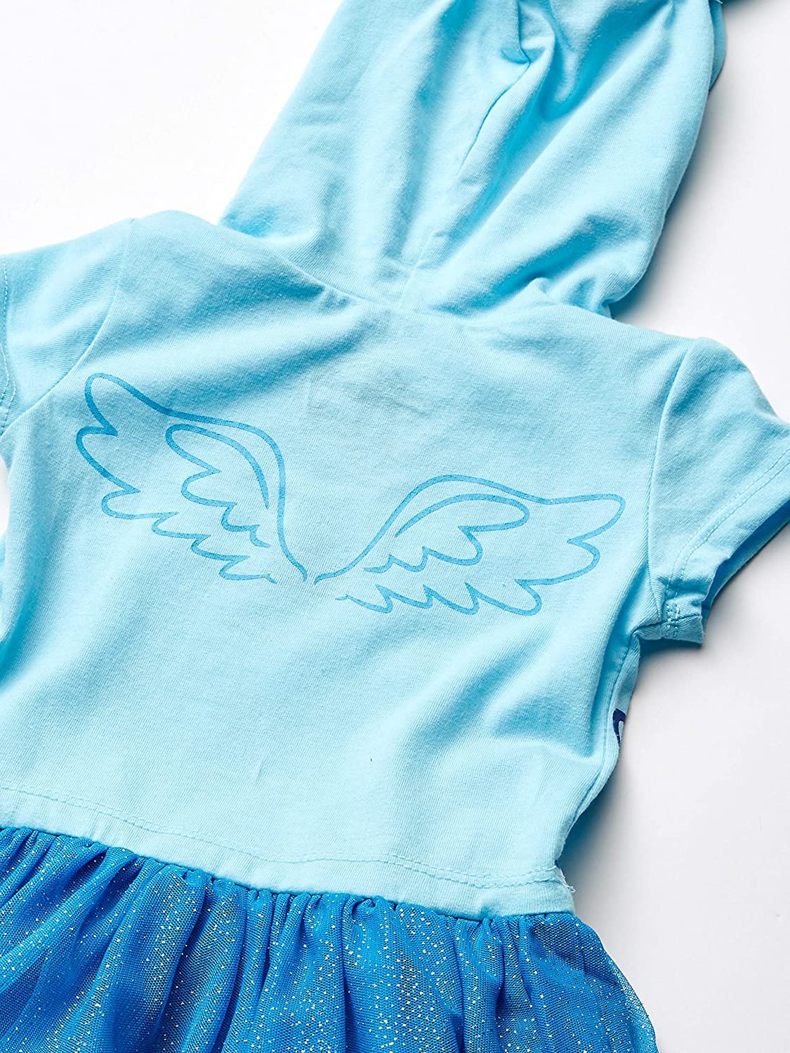 My Little Pony Girls' Toddler Hooded Costume Ruffle Dress