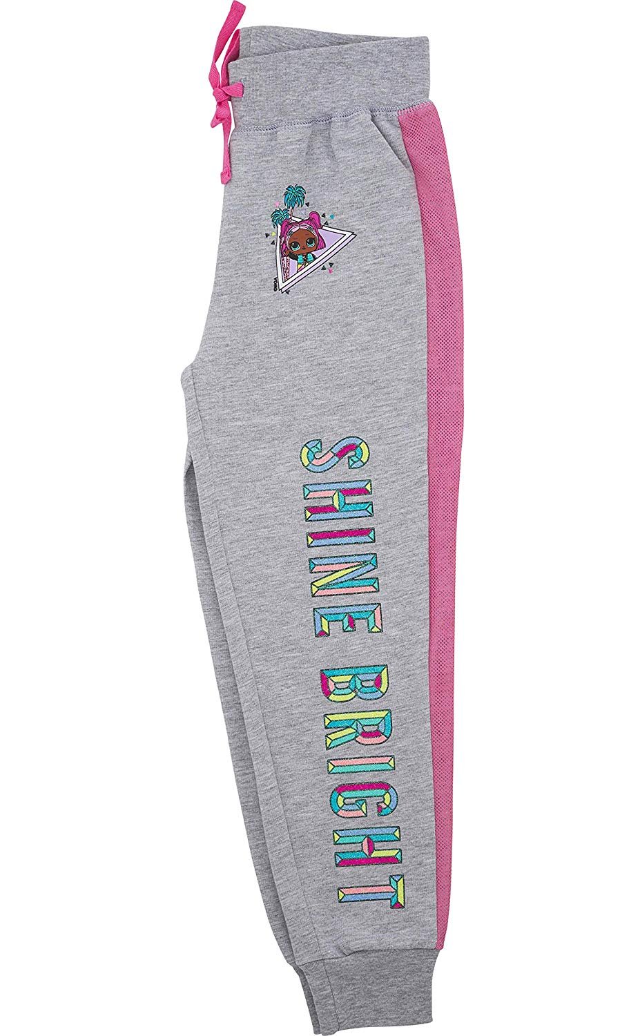 L.O.L. Surprise! Girls' Graphic Hoodie, Top and Jogger Legging, 3-Piece Athleisure Outfit Set - Girls 4-16