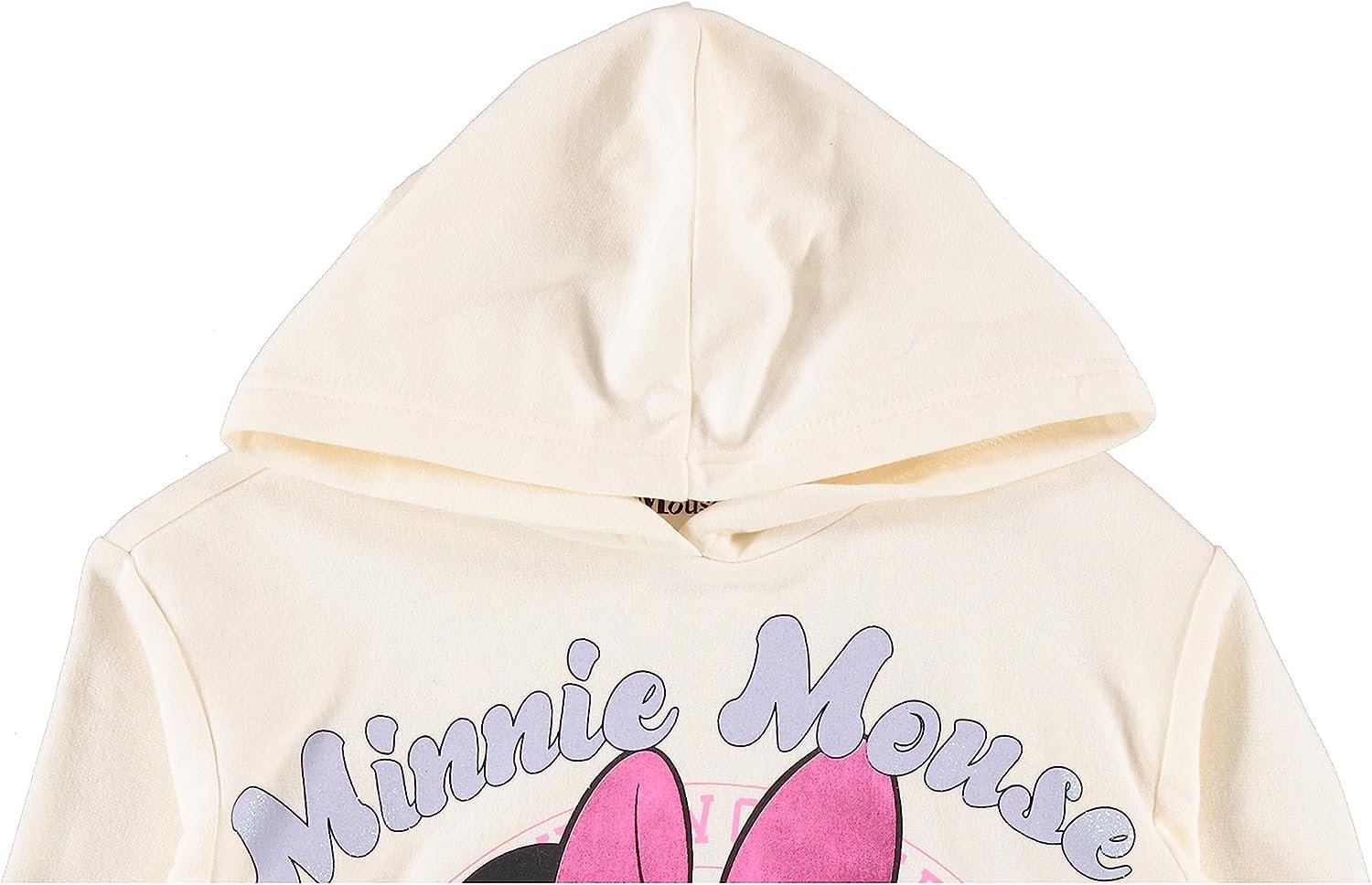 Minnie Mouse Girls Hoodie - Minnie Mouse Skimmer Pullover Hoodie- Sizes 4-16