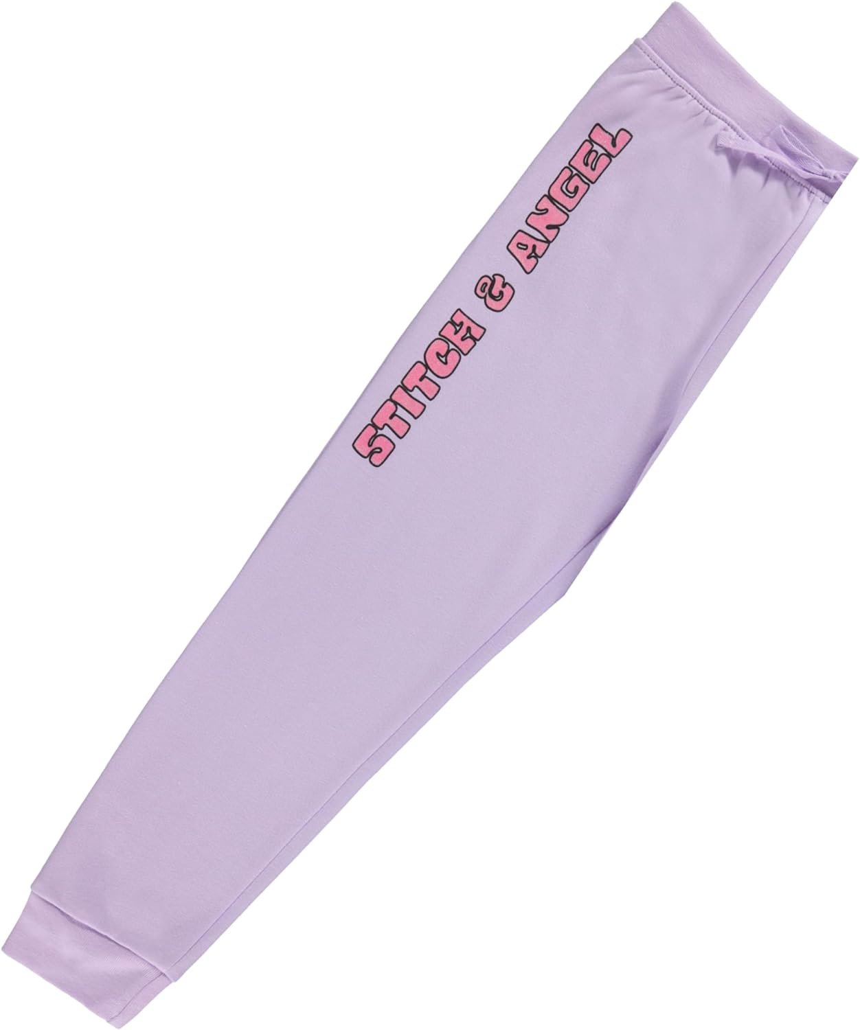 Disney Girls Lilo and Stitch Jogger Sweatpants with Minnie Mouse & Disney Princesses, Little and Big Girls Sizes 4-16