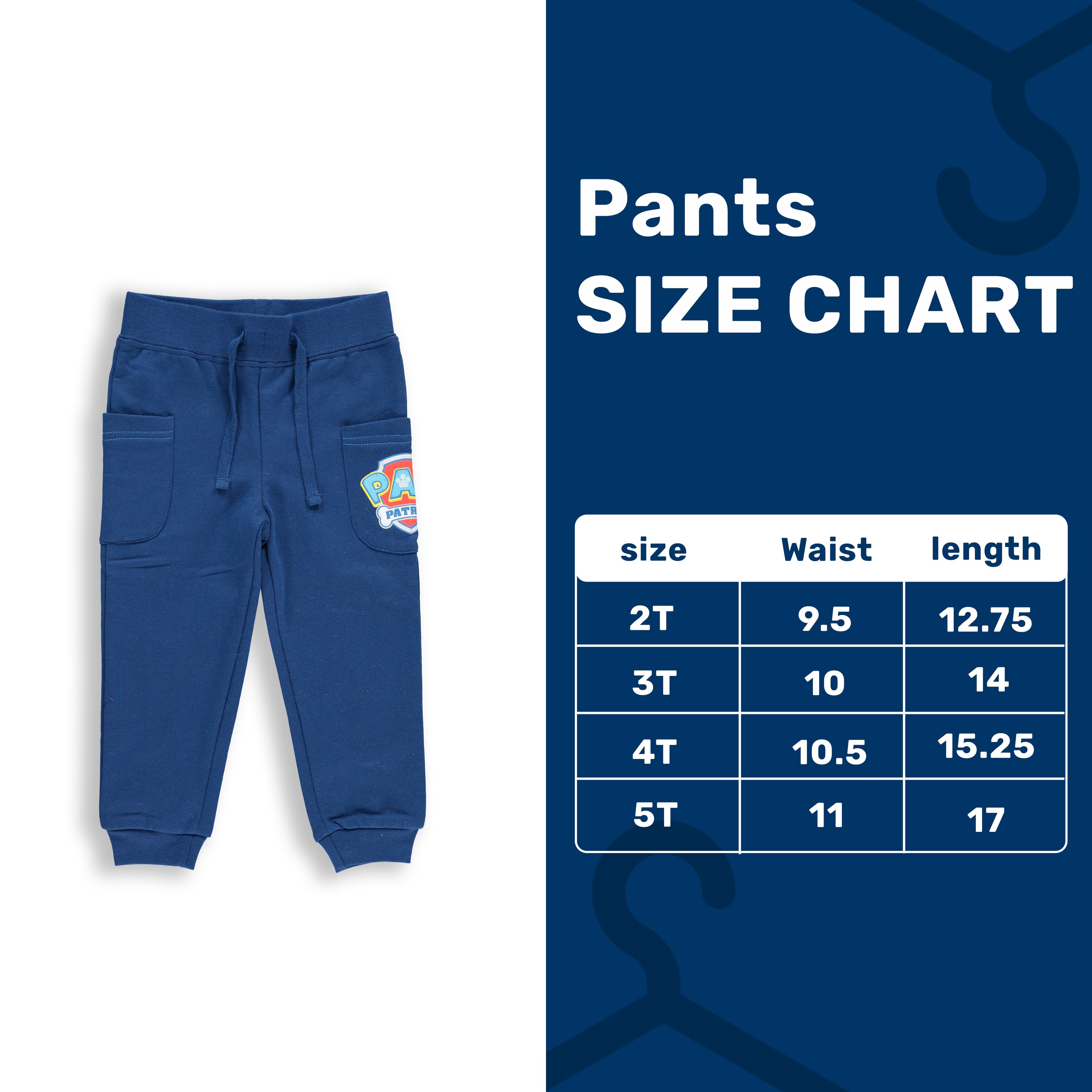 FREEZE Paw Patrol Boy's Toddler Hoodie and Jogger Pants- Ryder Paw Patrol Set 2 PACK Clothing Set