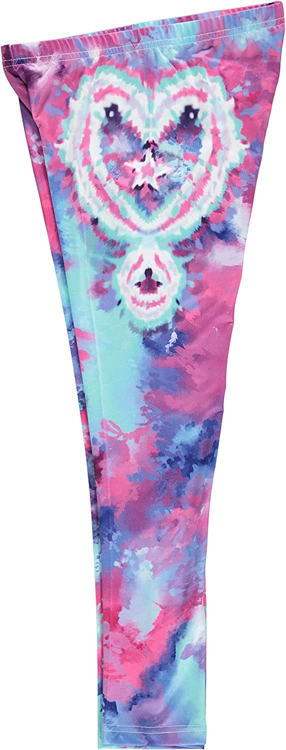JoJo Siwa Girls' Tie Dye Short Sleeve T-Shirt and Leggings Set