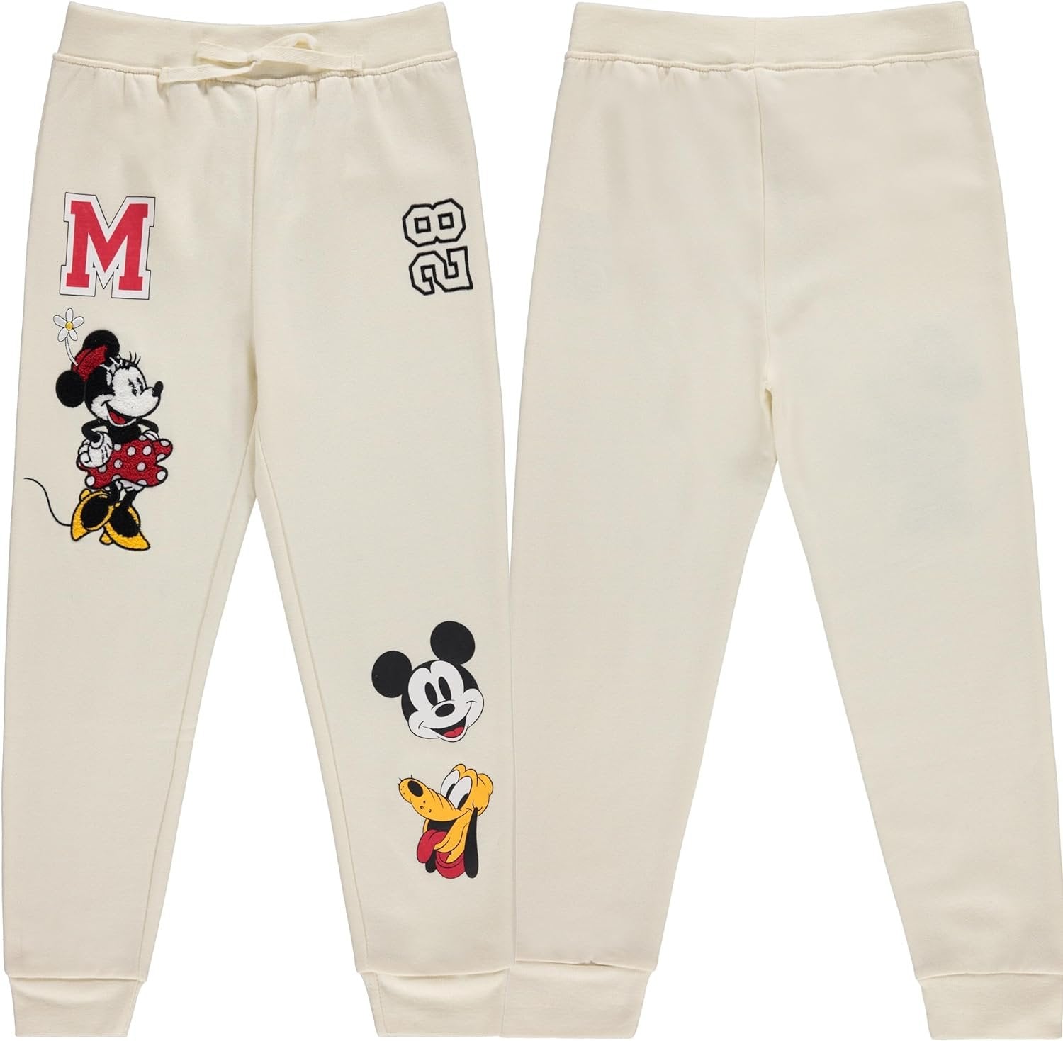 Disney Girls Lilo and Stitch Jogger Sweatpants with Minnie Mouse & Disney Princesses, Little and Big Girls Sizes 4-16