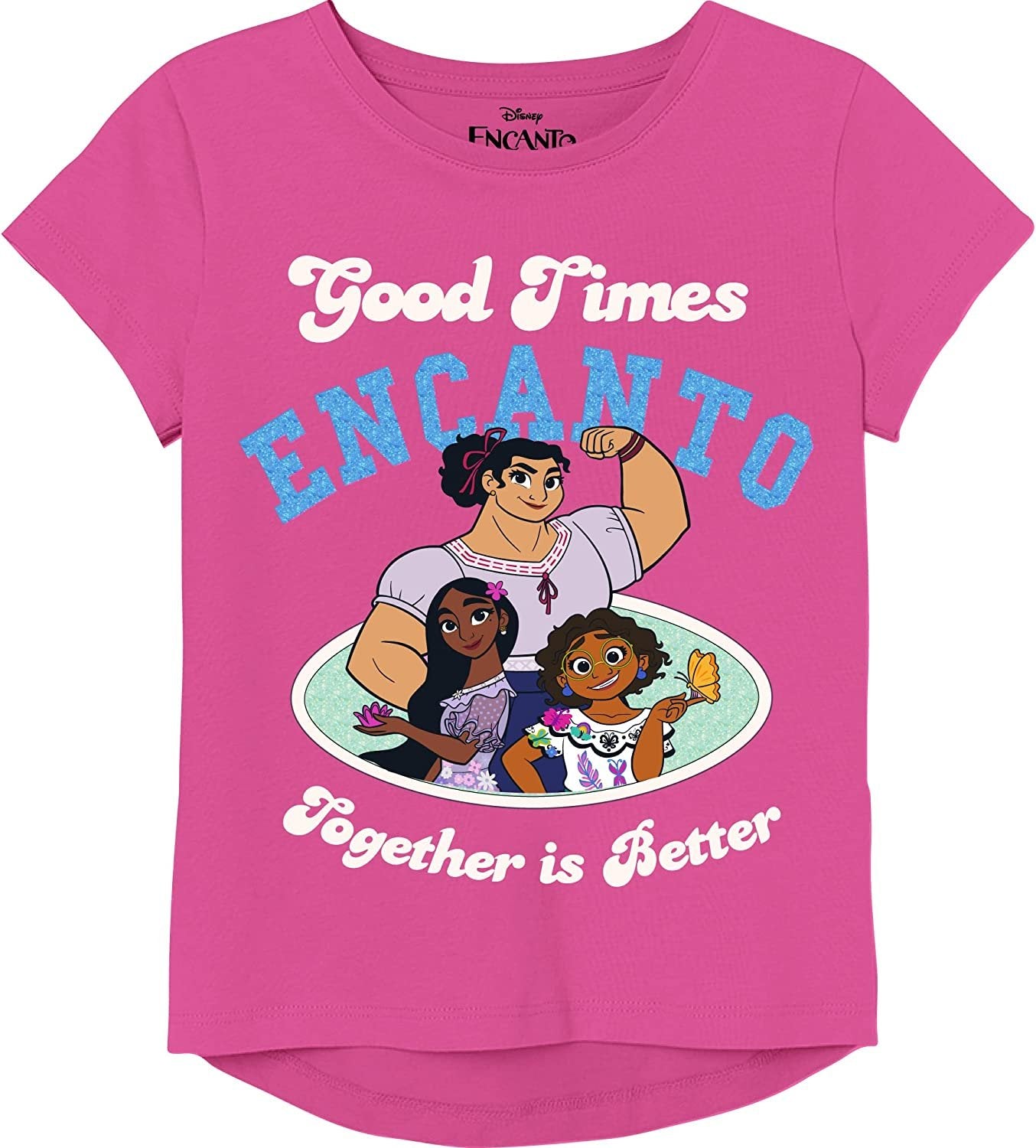 Disney Girls' Encanto Mirabel, Isabela, Luisa Better Together T-Shirt