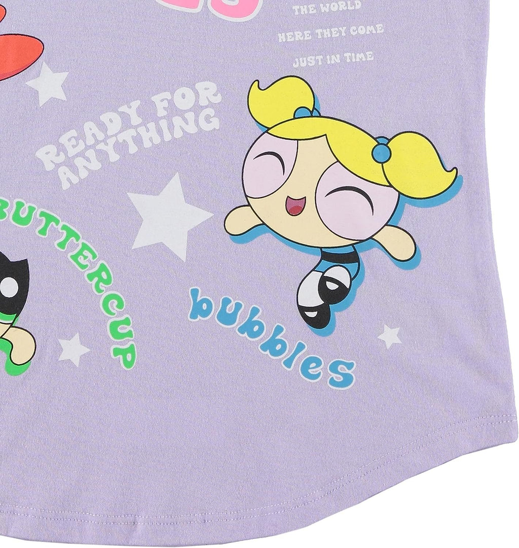 FREEZE Girls Powerpuff Short Sleeve T-Shirt- Powerpuff Girls Tee Sizes 4-16
