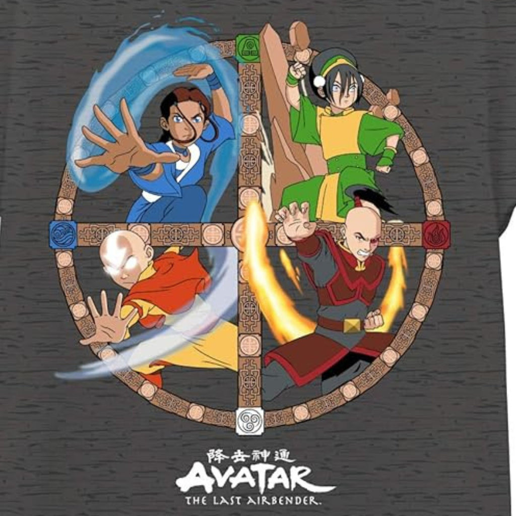 NICKELODEON AVATAR THE LAST AIRBENDER mens Graphic Tee