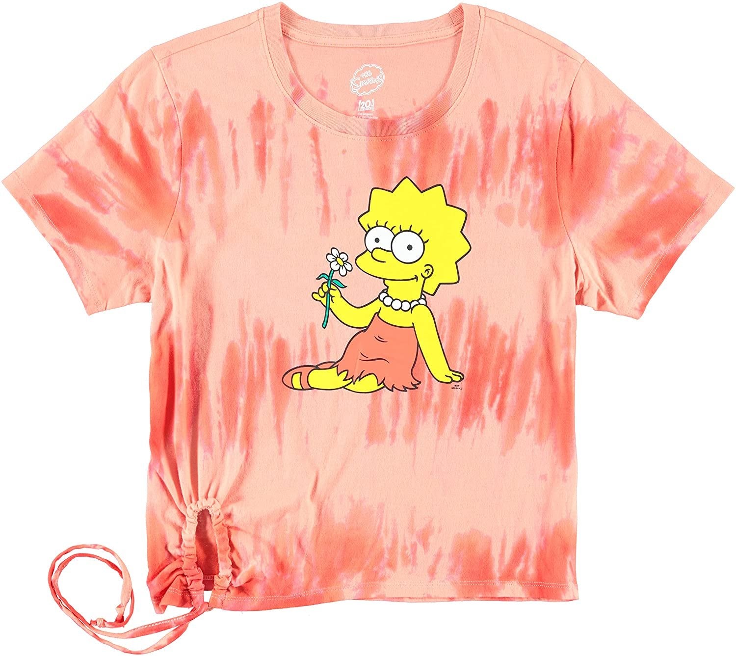 Mighty Fine Junior Girls Lisa Simpson T-Shirt and Capri Pants - Ultra Soft, Stylish Set