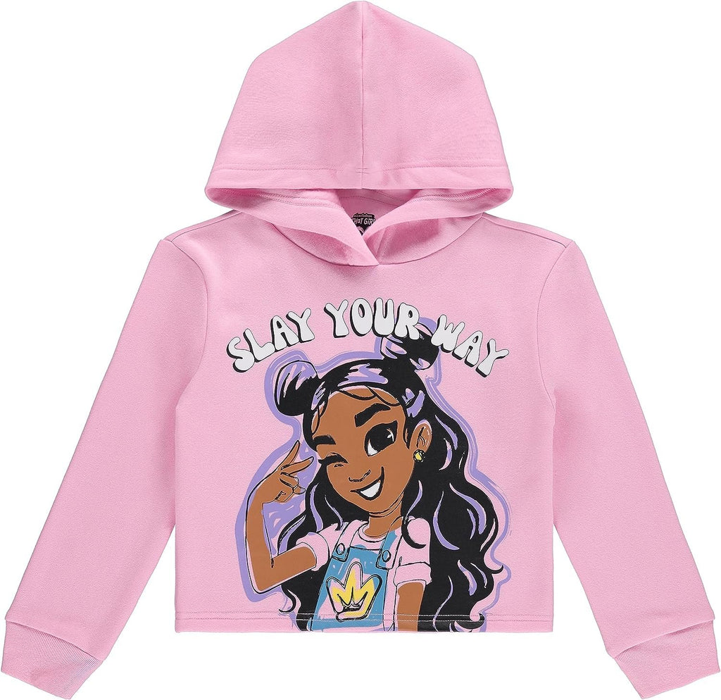 Nickelodeon Girls That Girl Lay Lay Hoodie, Shorts & Jogger Clothing Set - 3PC SET Girls Sizes 4-16