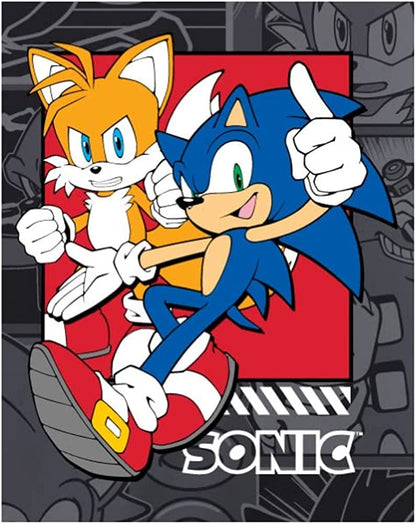 FREEZE Sonic The Hedgehog Boys Short Sleeve T-Shirt - All Over Print Design Sonic Tee