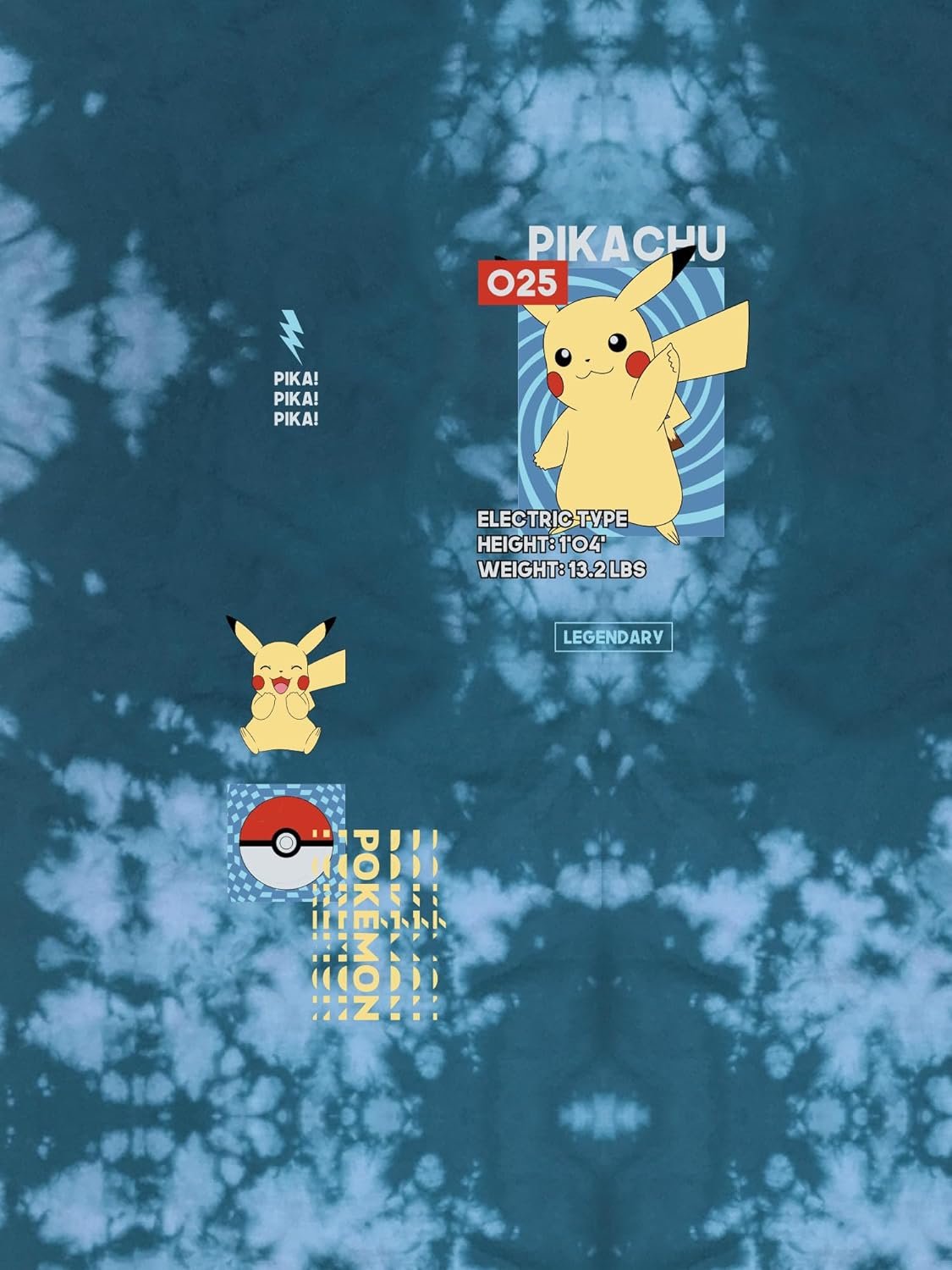 Pokemon Boys Charizard Pikachu Short Sleeve T-Shirt - Pokemon for Little and Big Boys Sizes XS-XXL